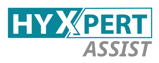 Hyxpert, Submarke Hyxpert Assist — Dachmarkenzeichen unverändert, variabel ist die Zusatzzeile