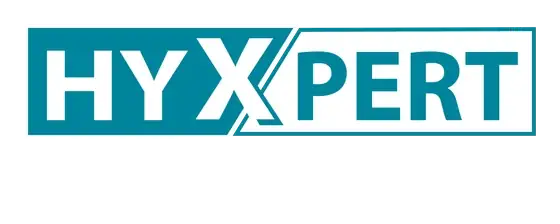 Hyxpert, Dachmarkenzeichen — Dachmarkenzeichen unverändert, variabel ist die Zusatzzeile